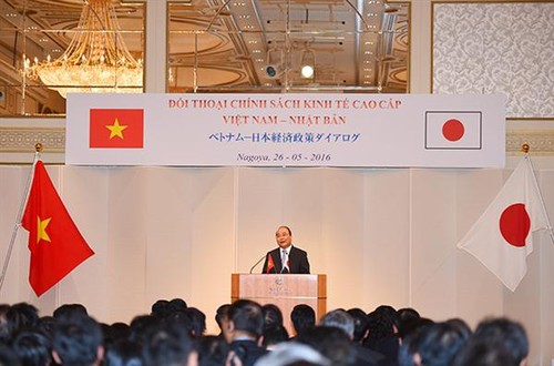 Thủ tướng Nguyễn Xuân Phúc tham dự Đối thoại chính sách kinh tế cấp cao Việt Nam - Nhật Bản - ảnh 1